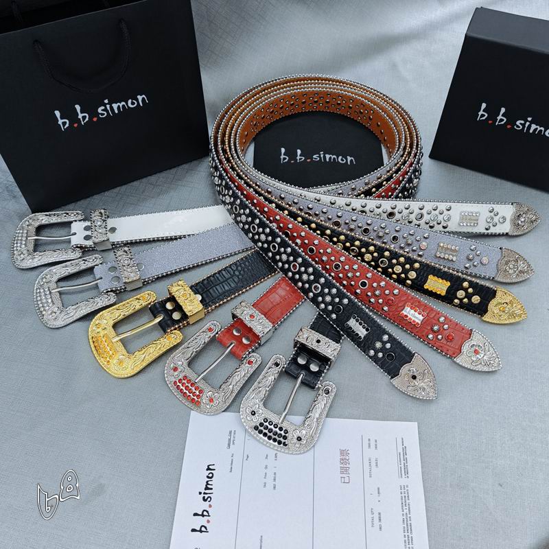 B.b.simon belt 38mmX90-125cm 8L02